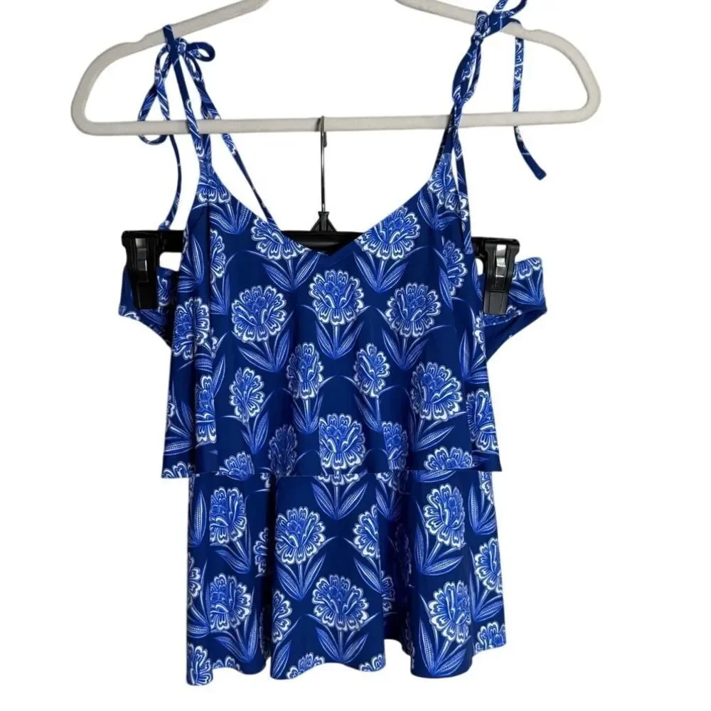 Johnny Was Yao Tankini Top and Bottoms Set Women’s Sz. S